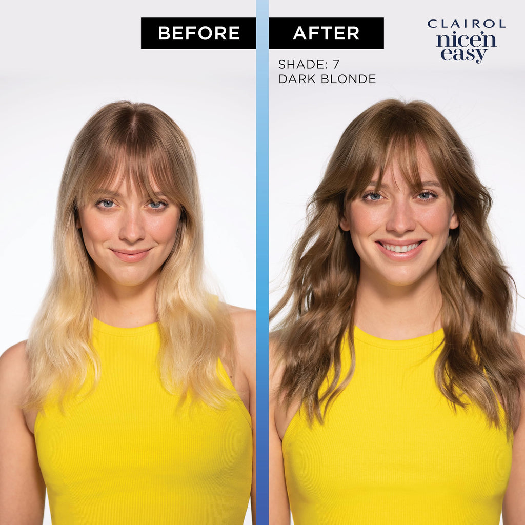 Clairol Nice'n Easy Permanent Hair Dye – 3 Brown Black, 100% Gray Coverage