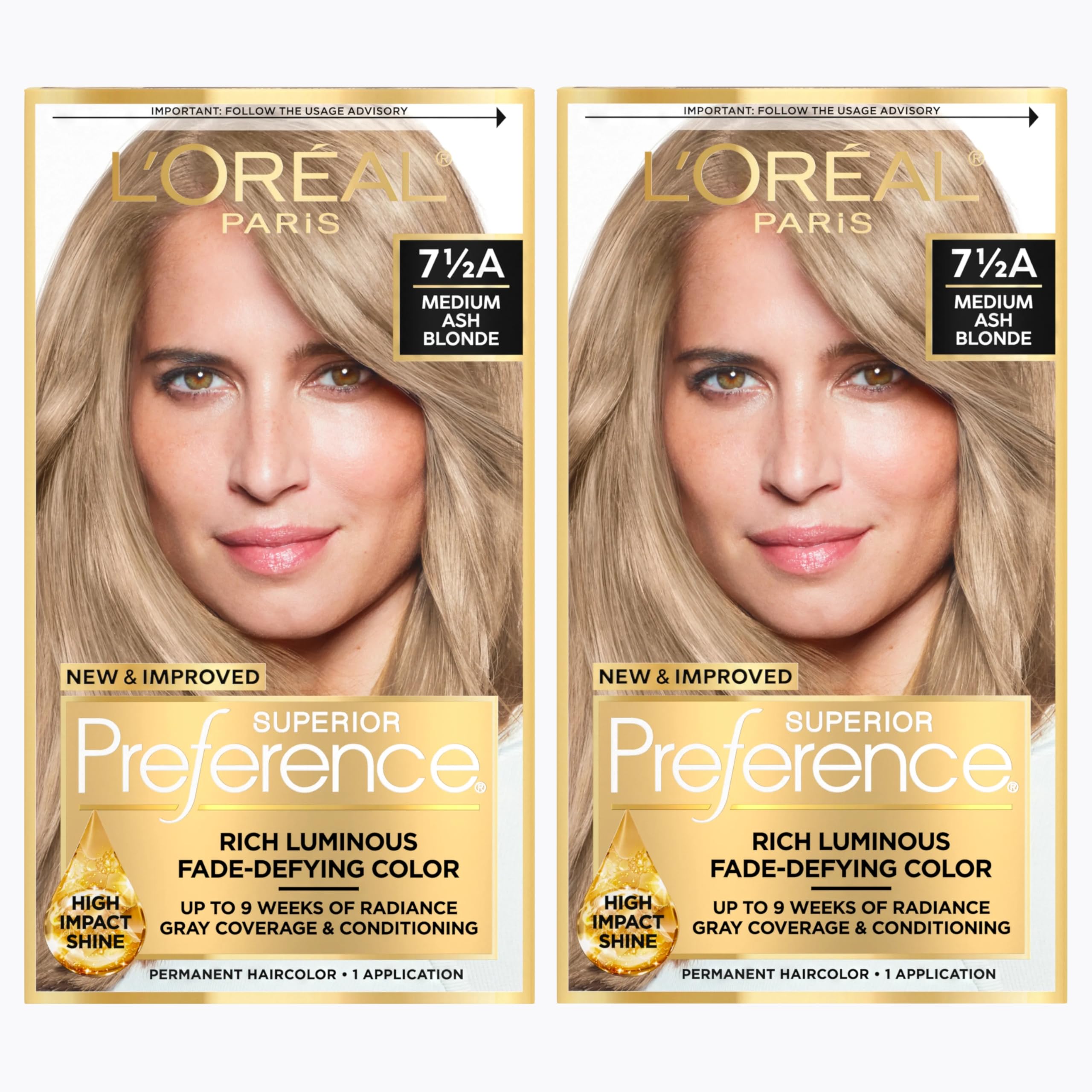 L'Oreal Paris Superior Preference Fade-Defying + Shine Permanent Hair Color