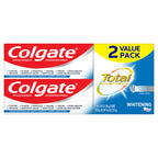 Colgate Total Whitening Toothpaste with Stannous Fluoride 4.8 oz - Pack of 2