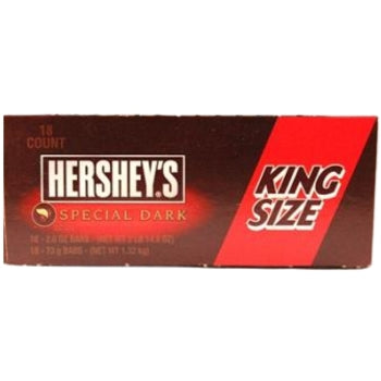 HERSHEY KING SIZE SPECIAL DARK 18/2.6oz