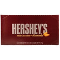 HERSHEY MILK CHOCOLATE ALMONDS BAR 36/1.45oz