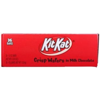 KIT KAT MILK CHOCOLATE WAFERS BAR 36/1.5oz