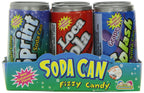 Kidsmania Soda Can Fizzy Candy, 1.47-Ounce Cans (Pack of 12)