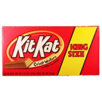 KIT KAT KING SIZE CRISP WAFERS 24/3oz