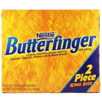 BUTTERFINGER KING SIZE ORIGINAL 18/3.7oz