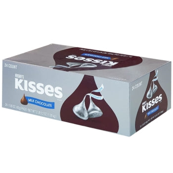 HERSHEYS KISSES MILK CHOCOLATE 24/1.55oz