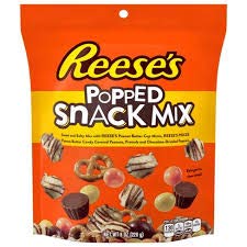 REESE'S Popped Snack Mix with Peanut Butter Cups - Pack of 2
