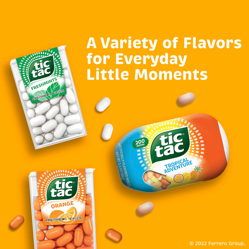 Tic Tac Fruit Adventure Sugar Free Mints