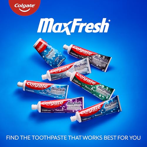Colgate Max Fresh Whitening Toothpaste with Mini Strips