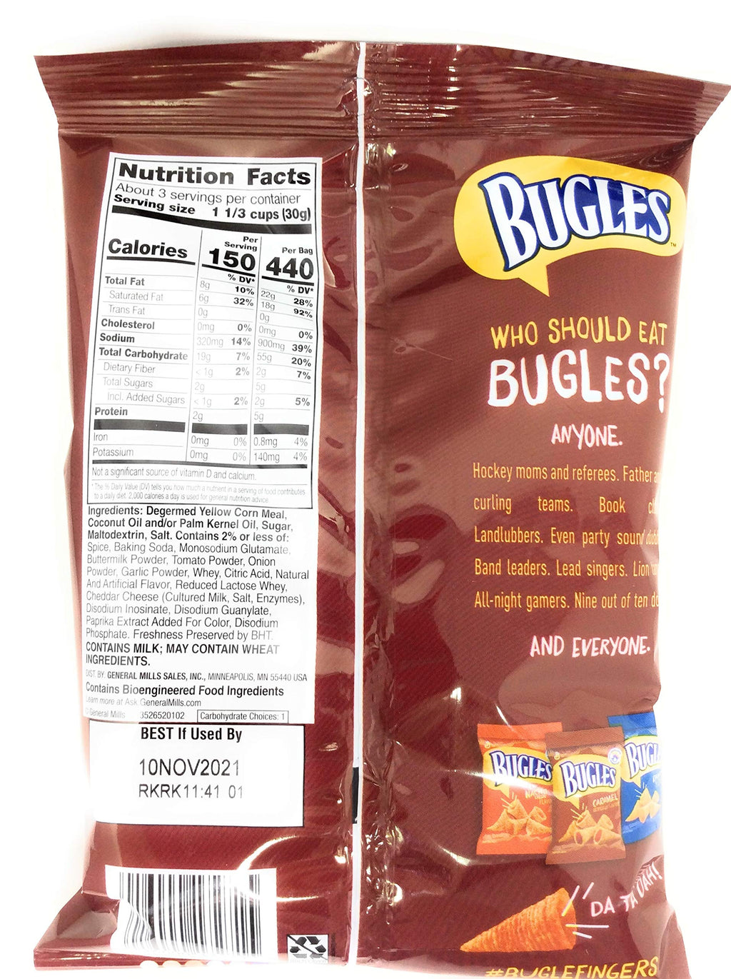 Bugles Bugles Corn Snacks