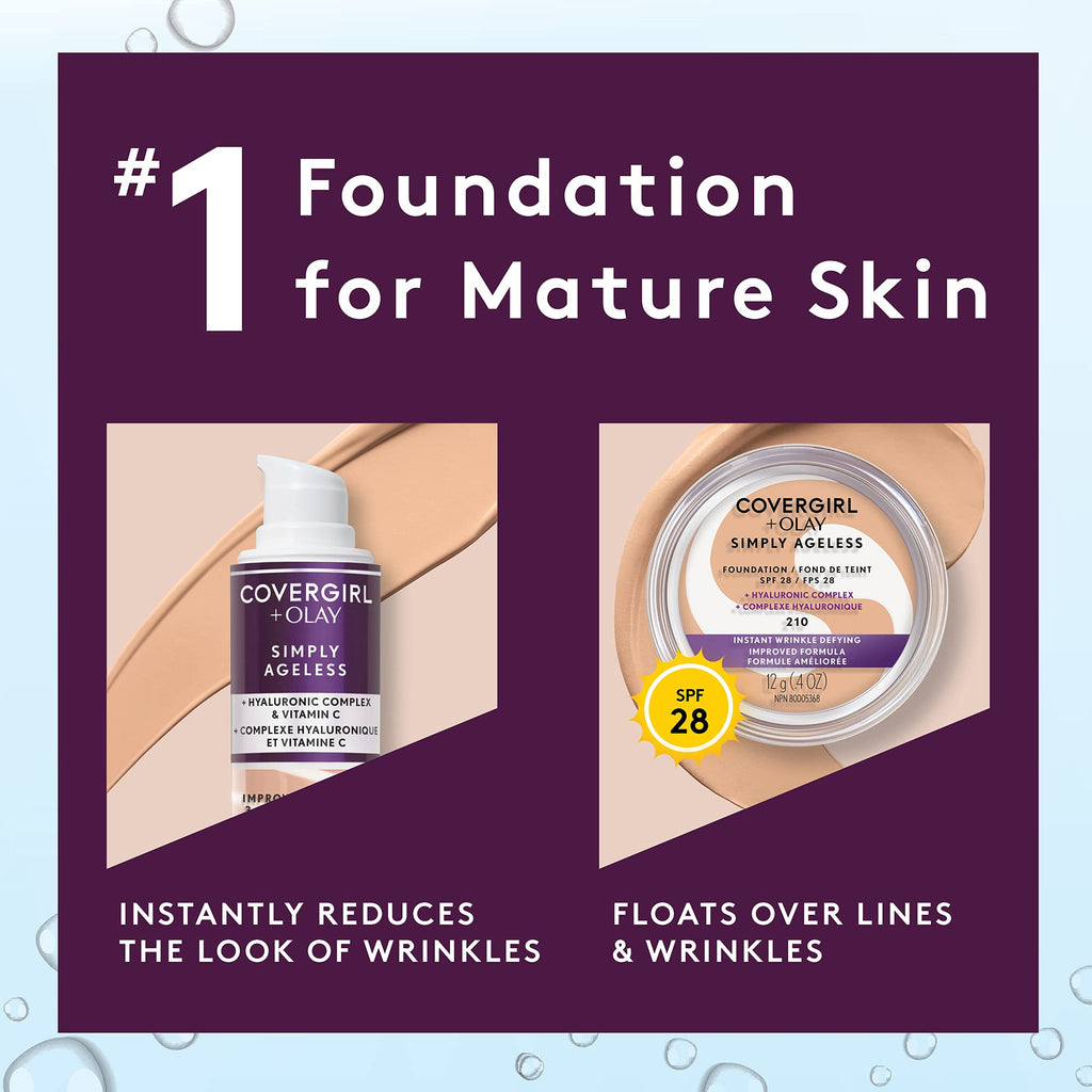 COVERGIRL & Olay Simply Ageless Anti-Aging Foundation