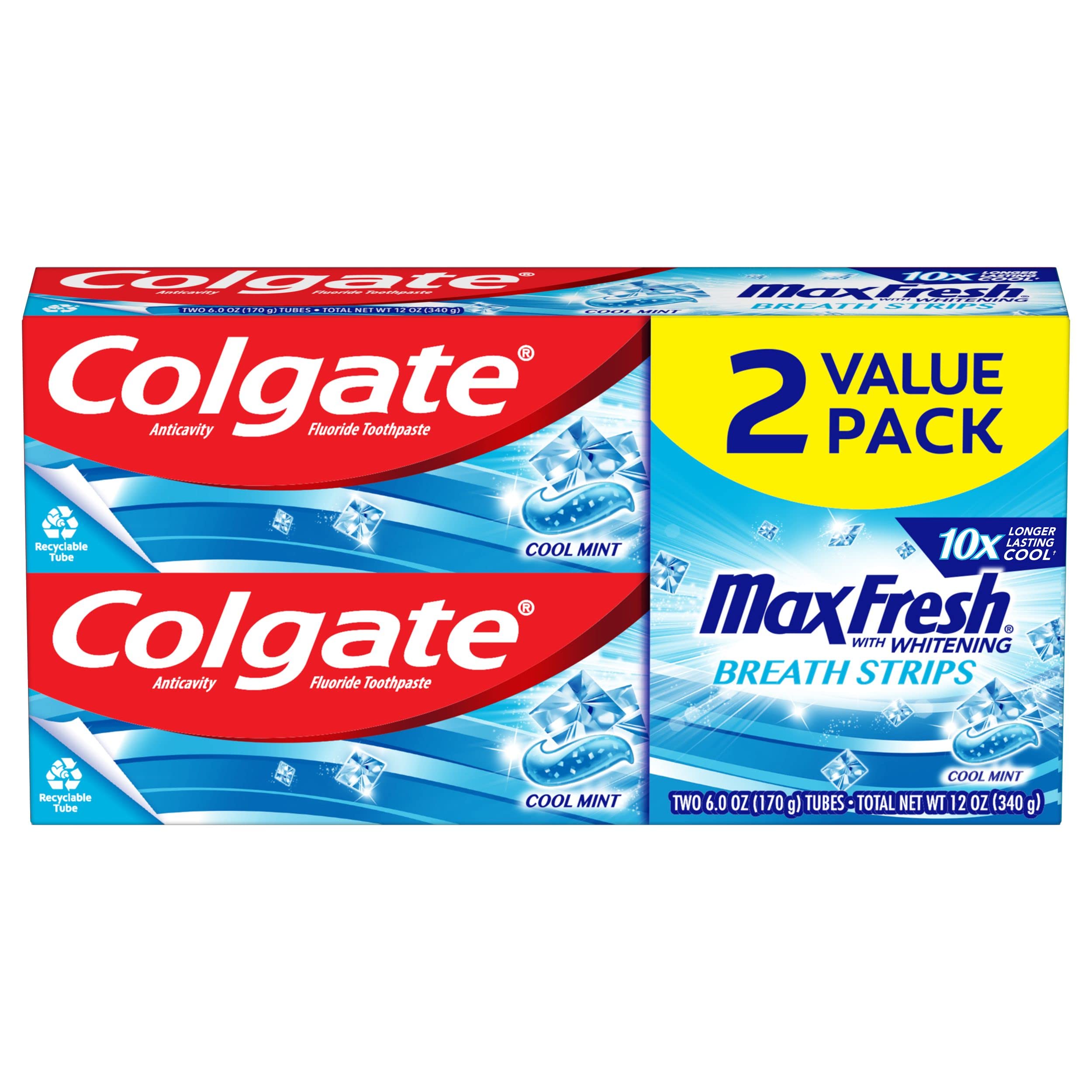 Colgate Max Fresh Travel Size Toothpaste