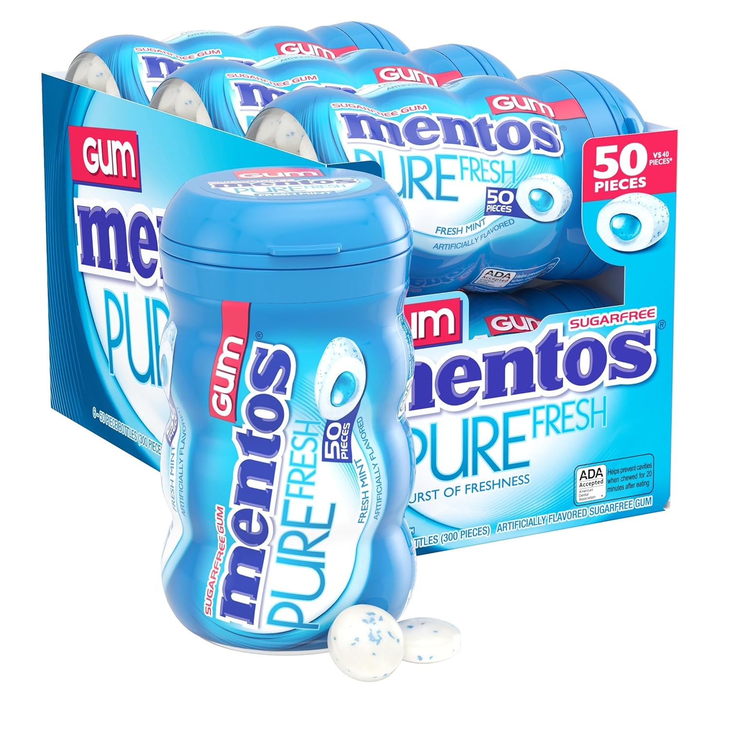 Mentos Mentos Gum Pack of 6