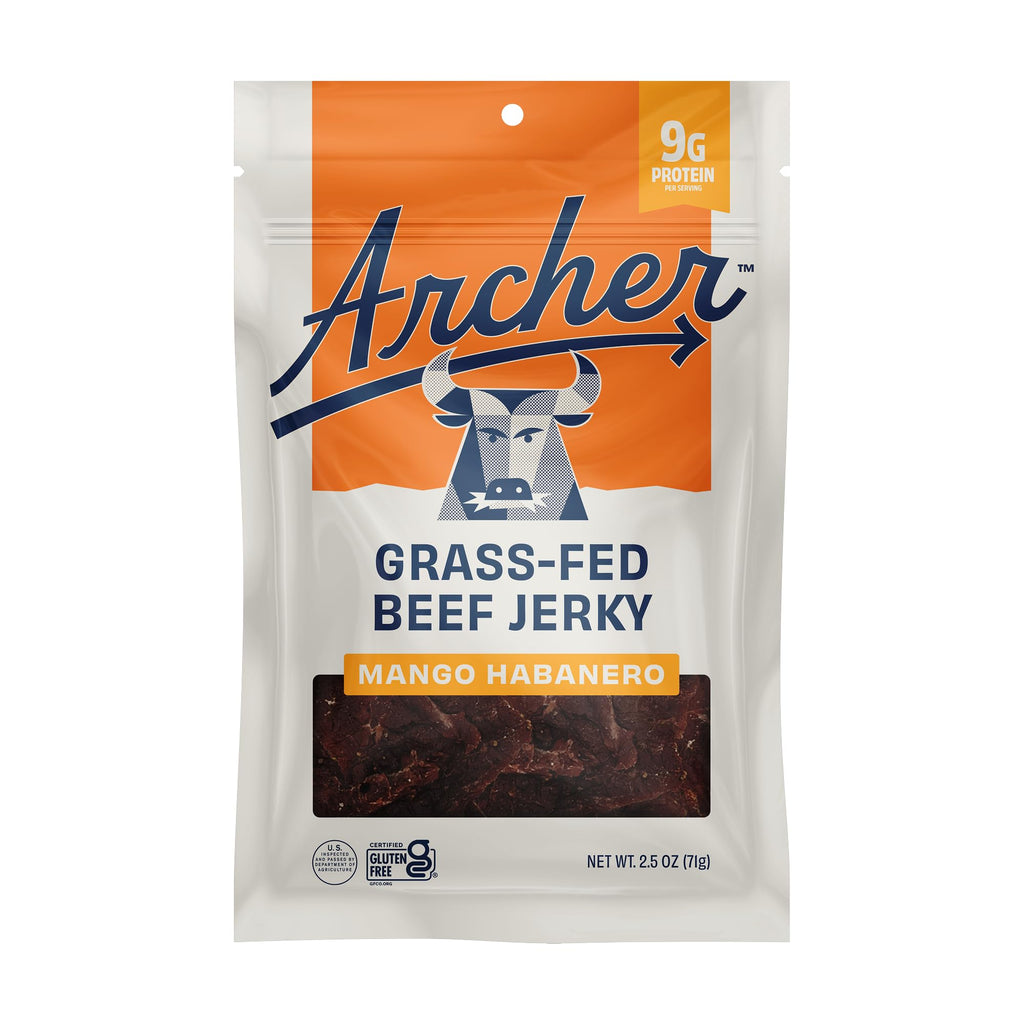 Country Archer Mango Habanero Beef Jerky, 2.5 Oz