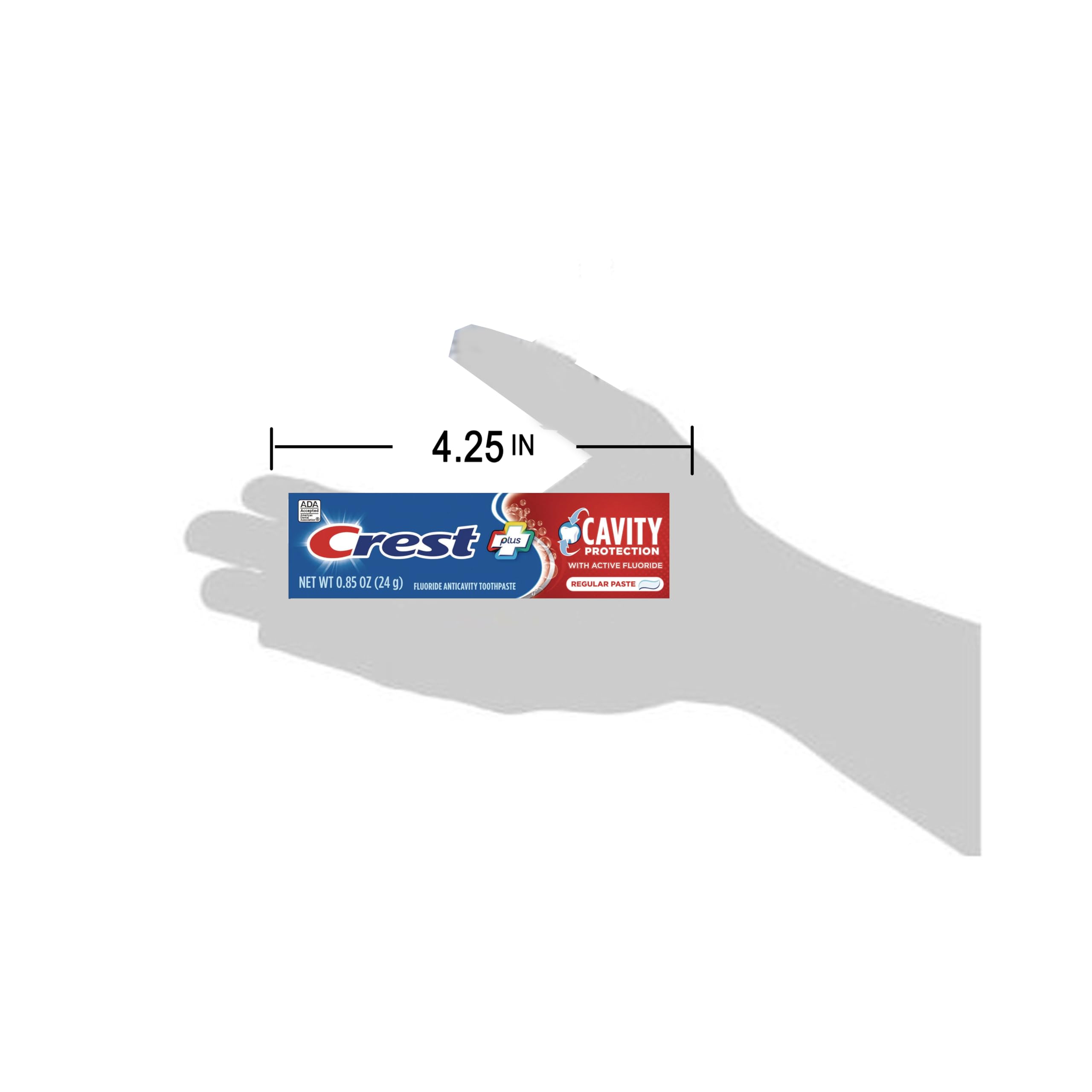Crest Cavity Protection Regular Toothpaste 0.85 oz - 2 Pack