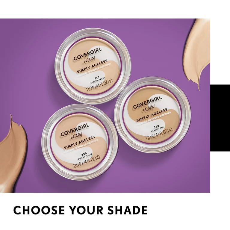 COVERGIRL & Olay Simply Ageless Instant Wrinkle-Defying Foundation