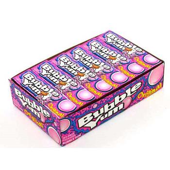 Bubble Yum Original Flavor Bubble Gum Sticks - 5ct (Pack of 18)