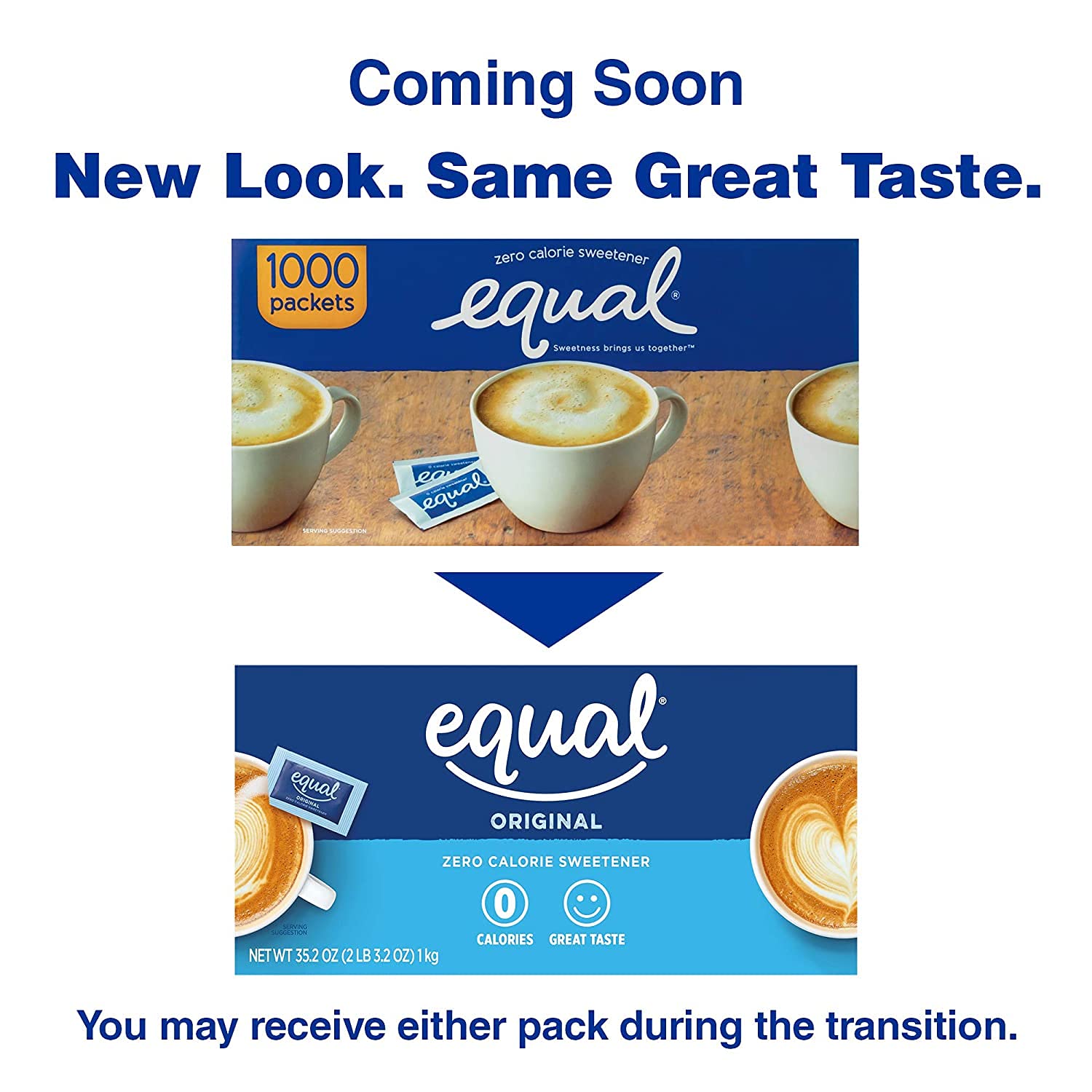 Equal Sugar Packets 1.75 oz (50 ct)