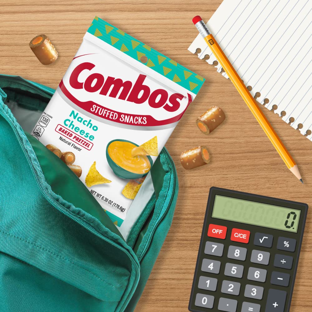 COMBOS Baked Pretzel Stuffed Snacks