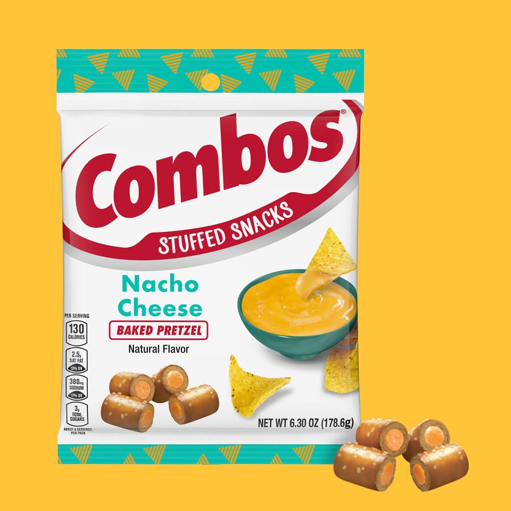 COMBOS Baked Pretzel Stuffed Snacks
