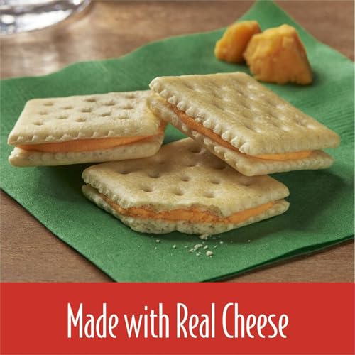 Keebler Club & Cheddar Sandwich Crackers Snack Packs - 12 Packs per Box