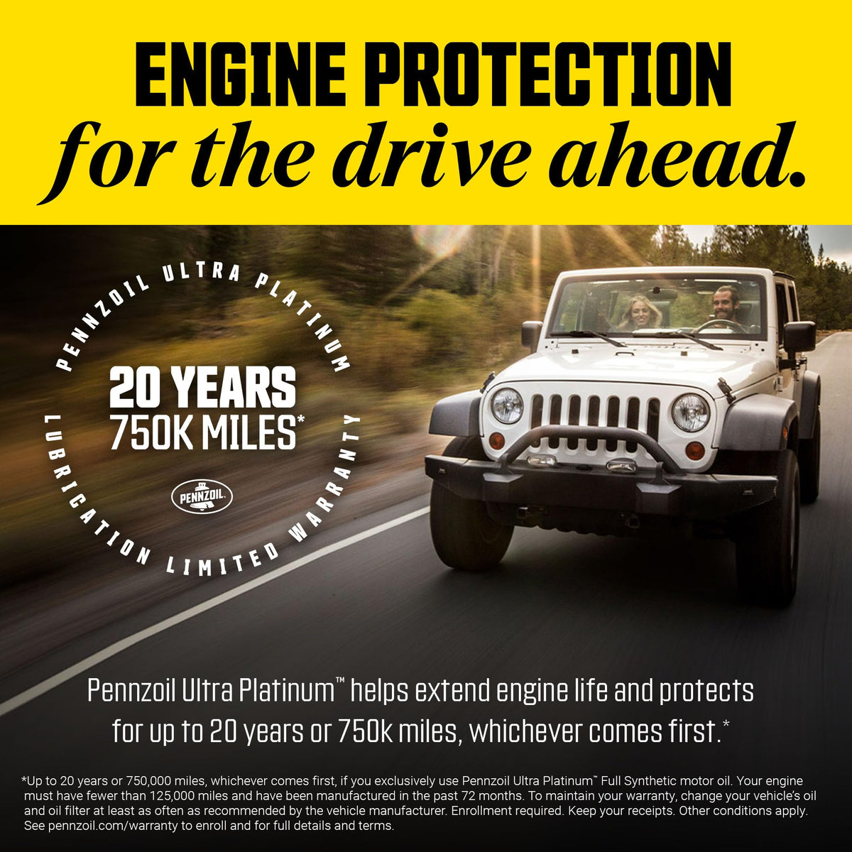 Pennzoil Ultra Platinum Full Synthetic Motor Oil