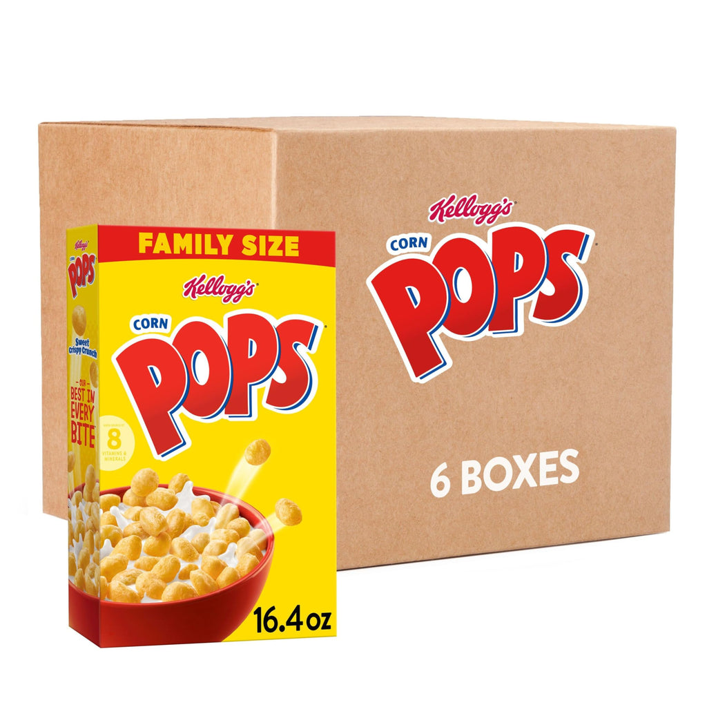 Corn Pops Kellogg's Corn Pops, Breakfast Cereal
