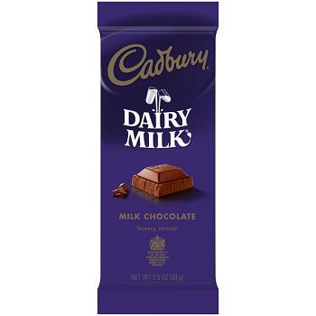Cadbury Dairy Milk Chocolate Tablet Bar 3.5oz