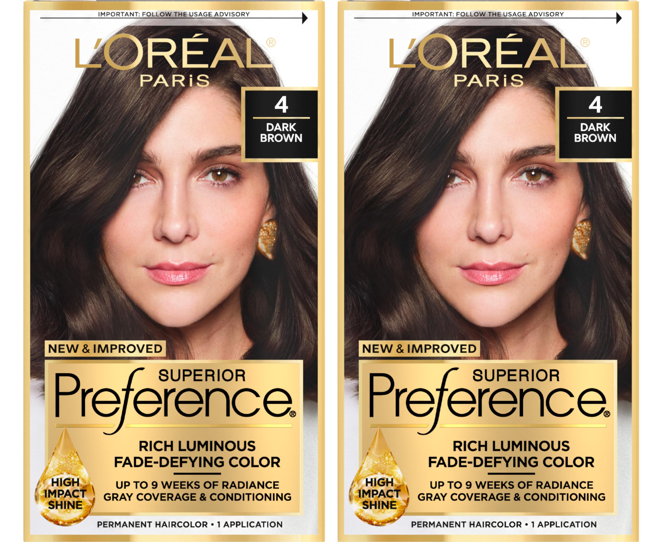 L'Oreal Paris Superior Preference Fade-Defying + Shine Permanent Hair Color