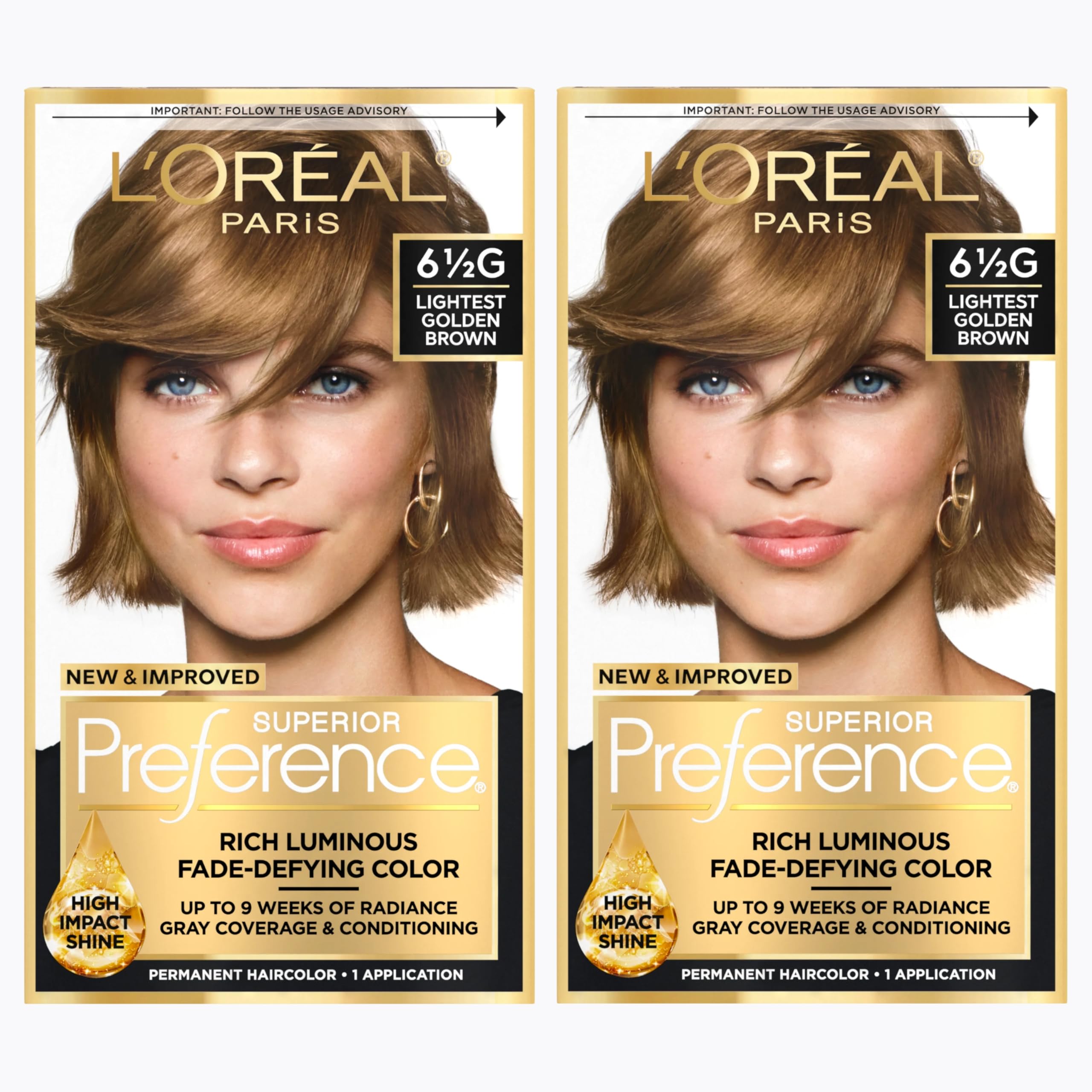 L'Oreal Paris Superior Preference Fade-Defying + Shine Permanent Hair Color