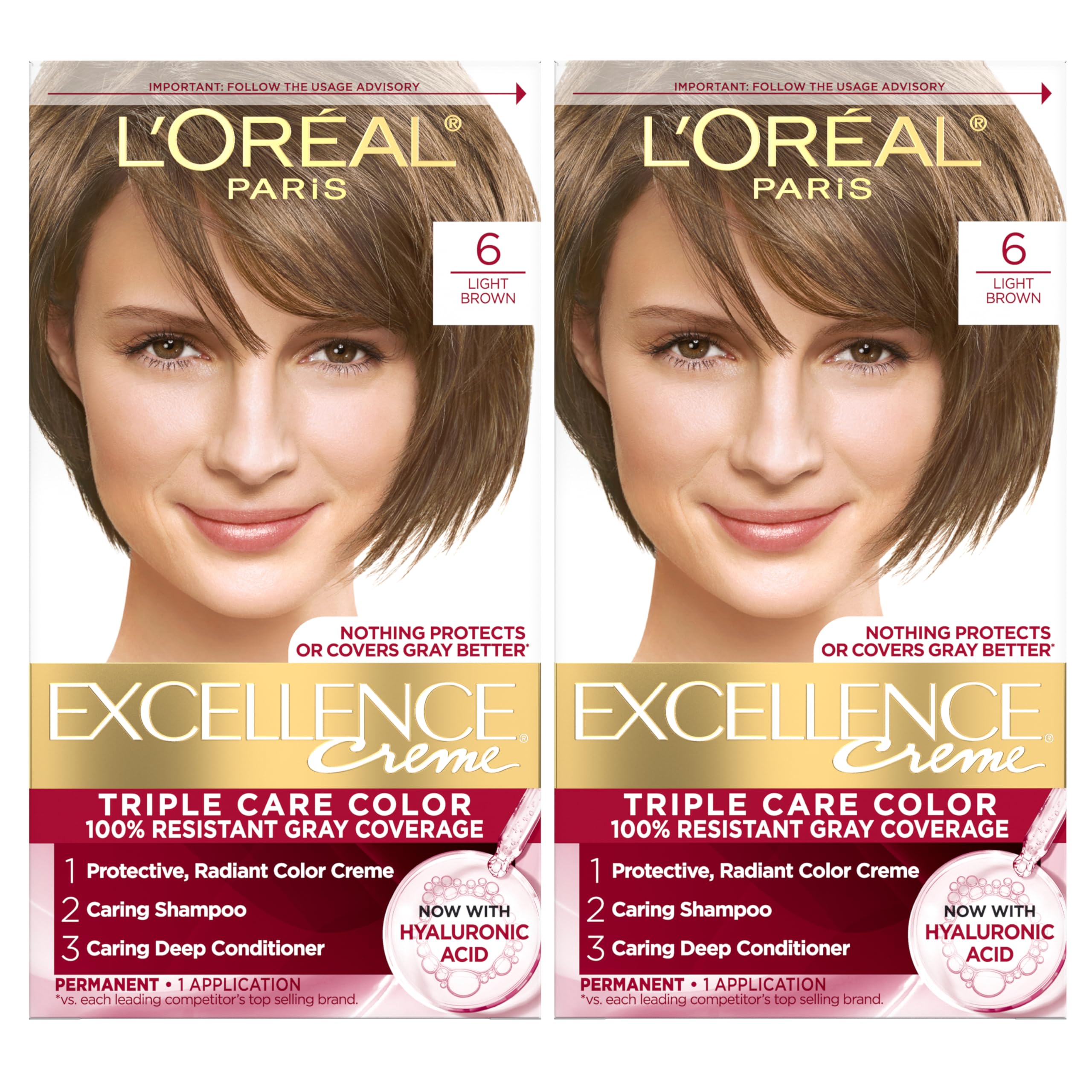 L’Oréal Paris female Excellence Creme Triple Care Color