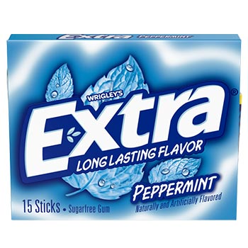 Freedent Peppermint Sugar Free Gum - 15ct (Pack of 12)