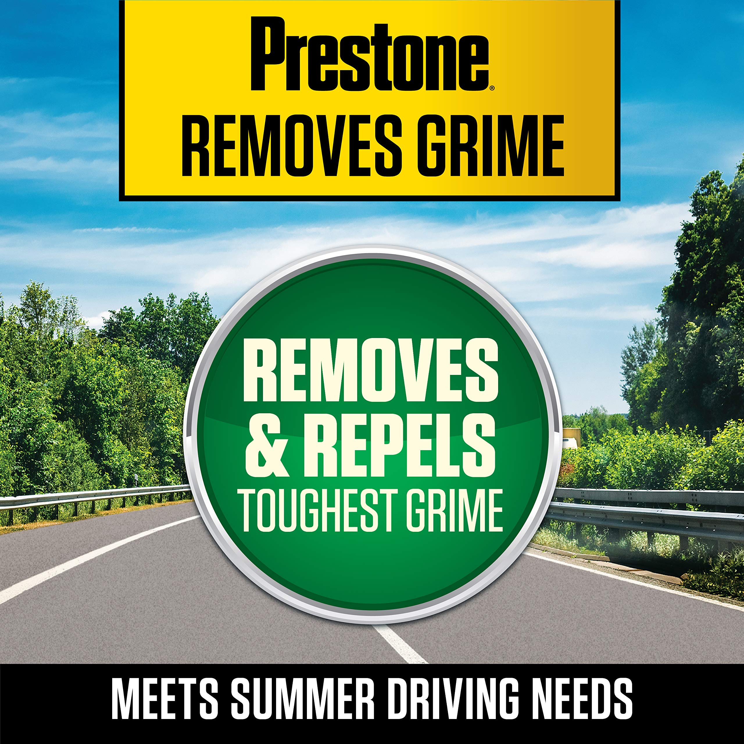 Prestone AS657 Bug Wash Windshield Washer Fluid