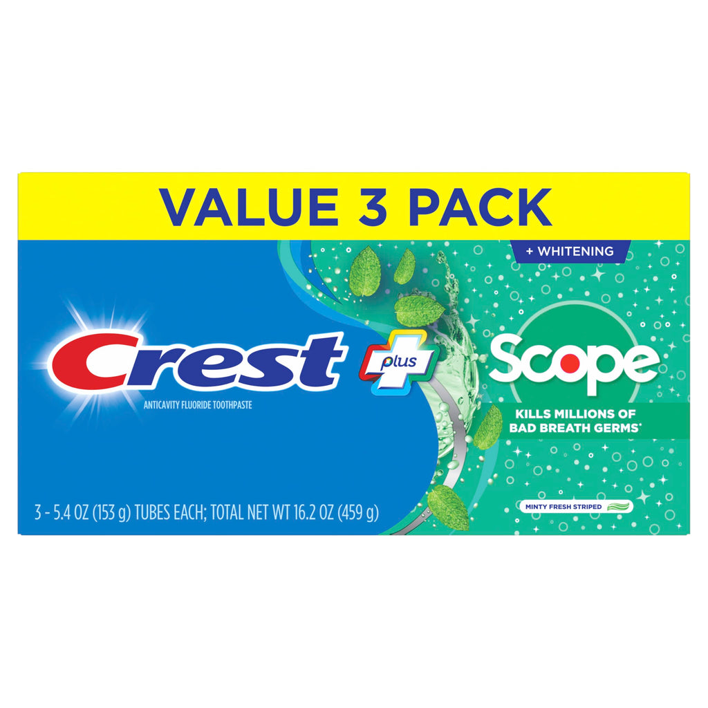 Crest Complete Active Fresh + Whitening Toothpaste