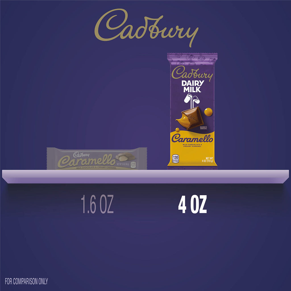CADBURY CARAMELLO Milk Chocolate and Creamy Caramel