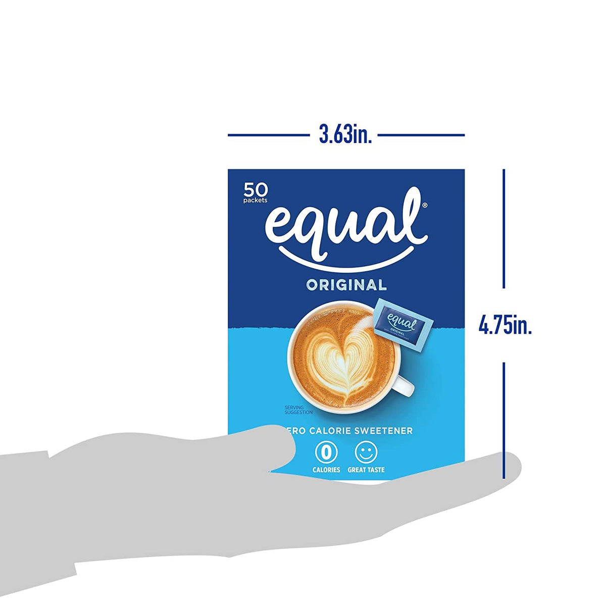 Equal Sugar Packets 1.75 oz (50 ct)