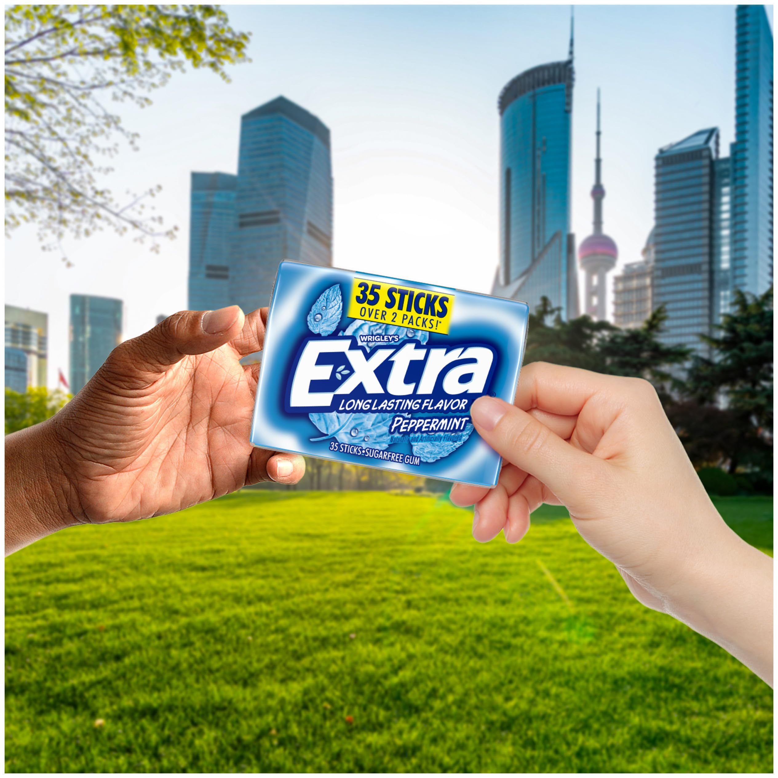 Extra Sugarfree chewing gums