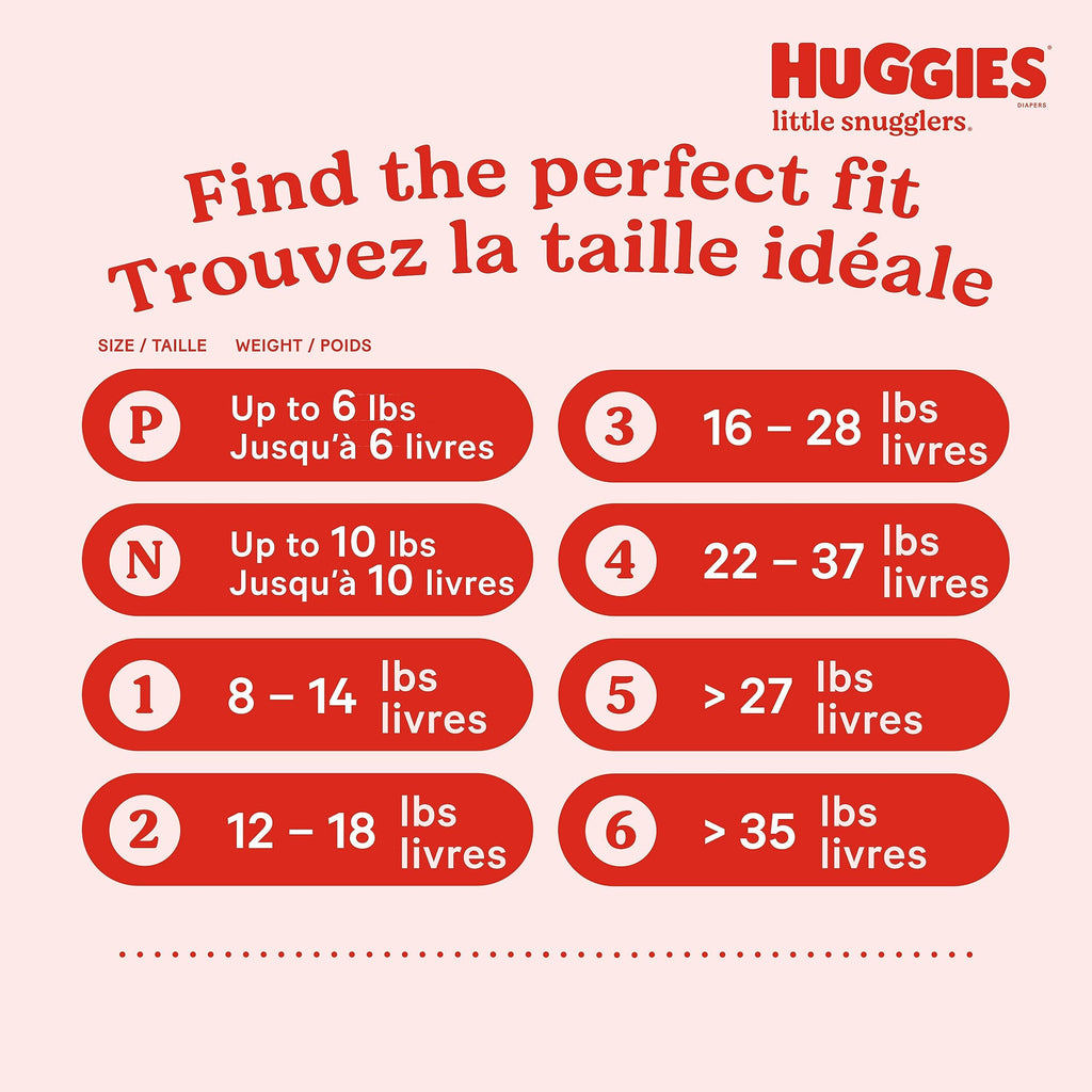 Huggies Little Snugglers printed diaper
