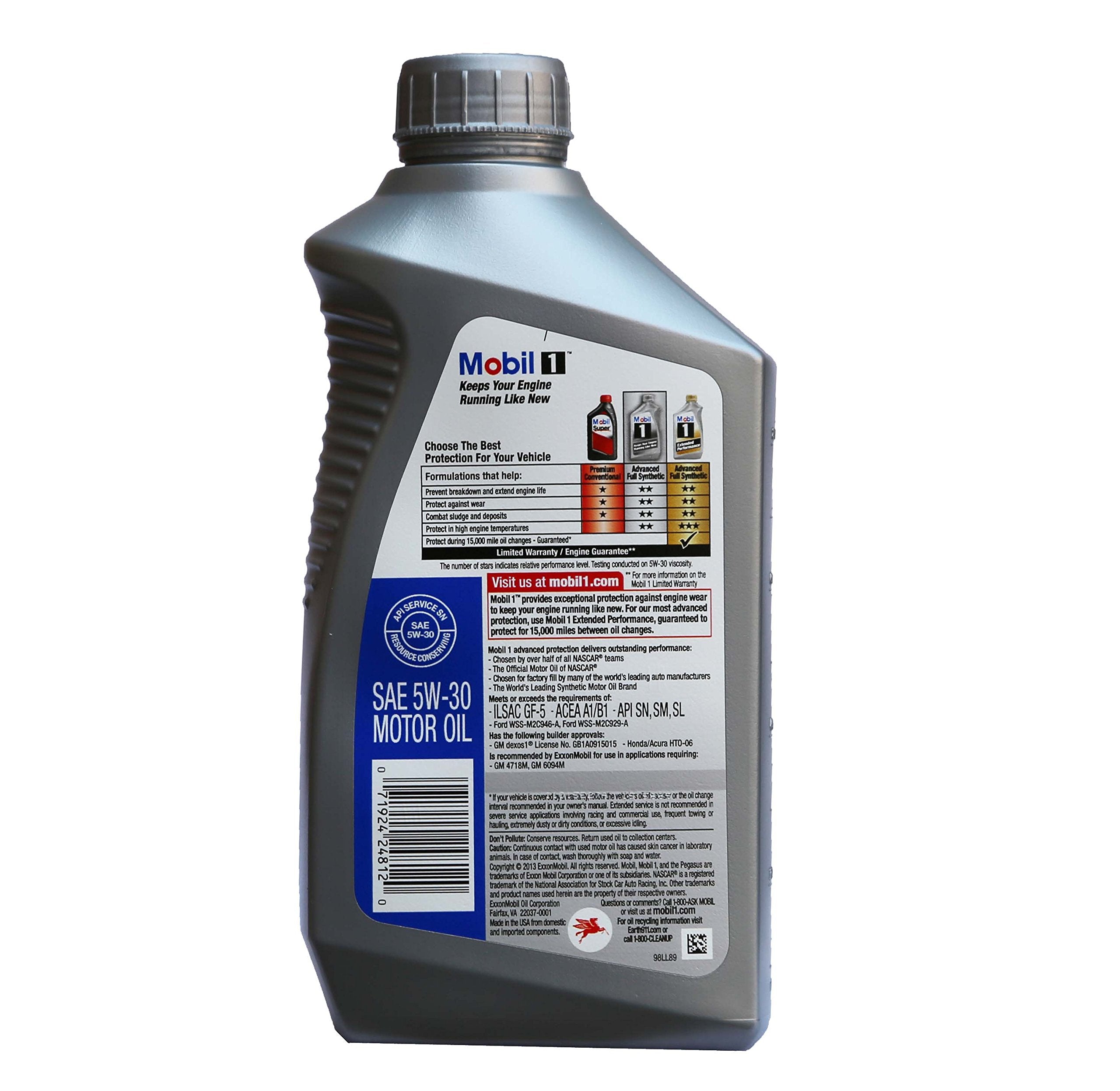 Mobil 1 5W-30 Synthetic Motor Oil