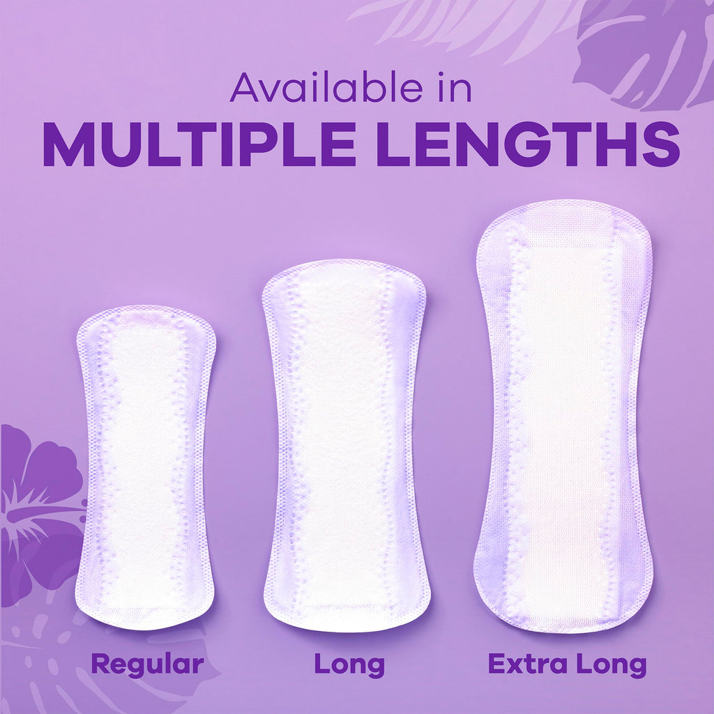 Always Daily Extra Protect Liners, Long Length, Unscented Panty Liners, 272 Count (2 Packs of 136)