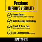 Prestone AS657 Bug Wash Windshield Washer Fluid