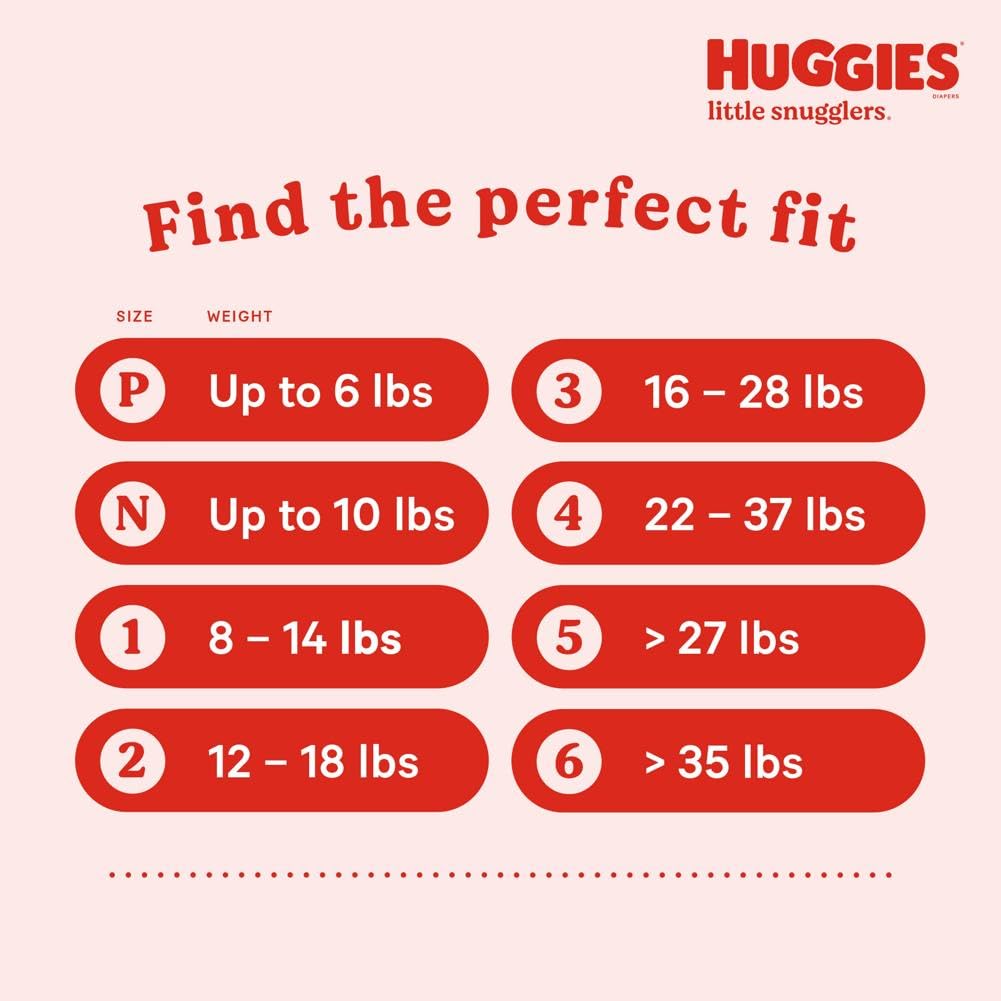 Huggies Little Snugglers printed diaper