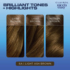 Clairol Nice'n Easy Permanent Hair Dye – 3 Brown Black, 100% Gray Coverage