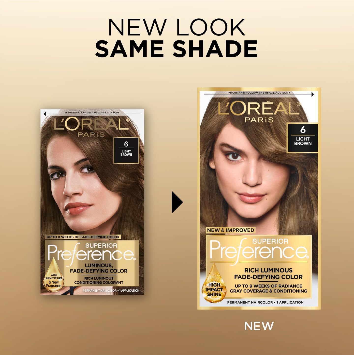 L'Oreal Paris Superior Preference Fade-Defying + Shine Permanent Hair Color