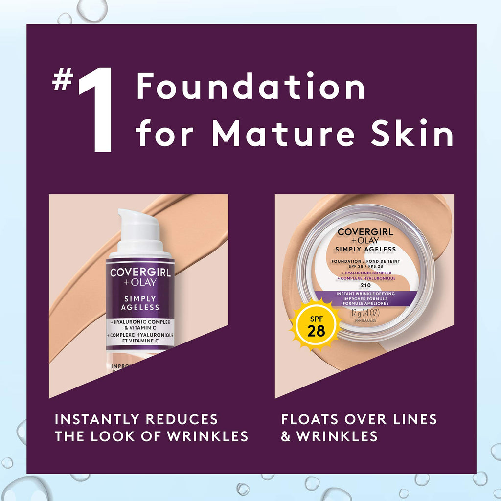COVERGIRL & Olay Simply Ageless Anti-Aging Foundation