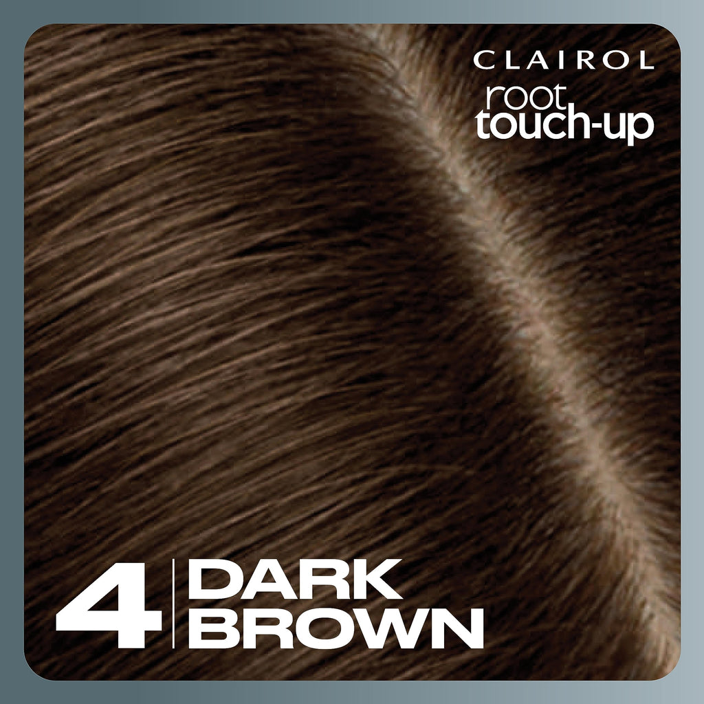 Clairol Root Touch-Up by Nice'n Easy Permanent Hair Dye for Brown Hair Color with 100% Gray Coverage