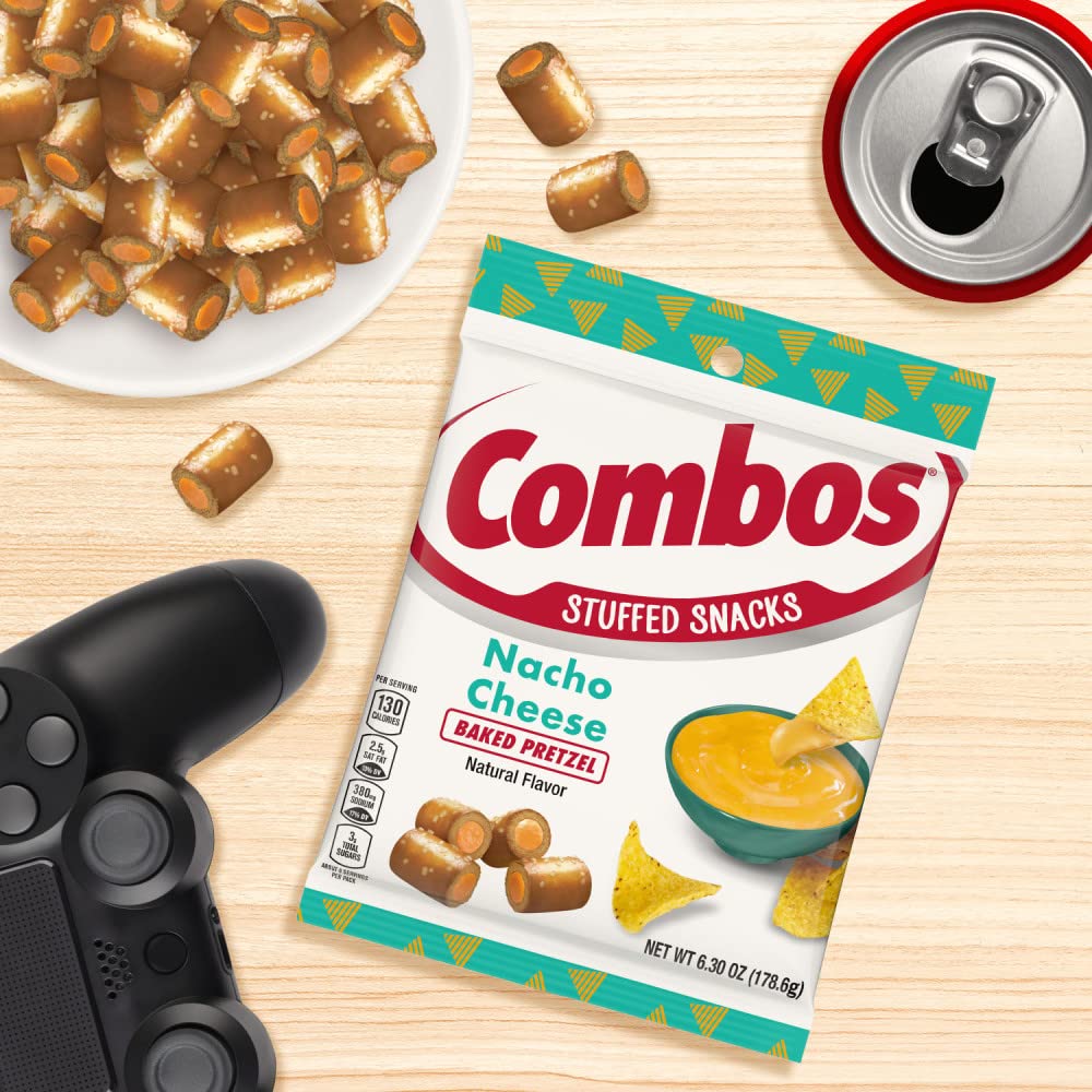 COMBOS Baked Pretzel Stuffed Snacks