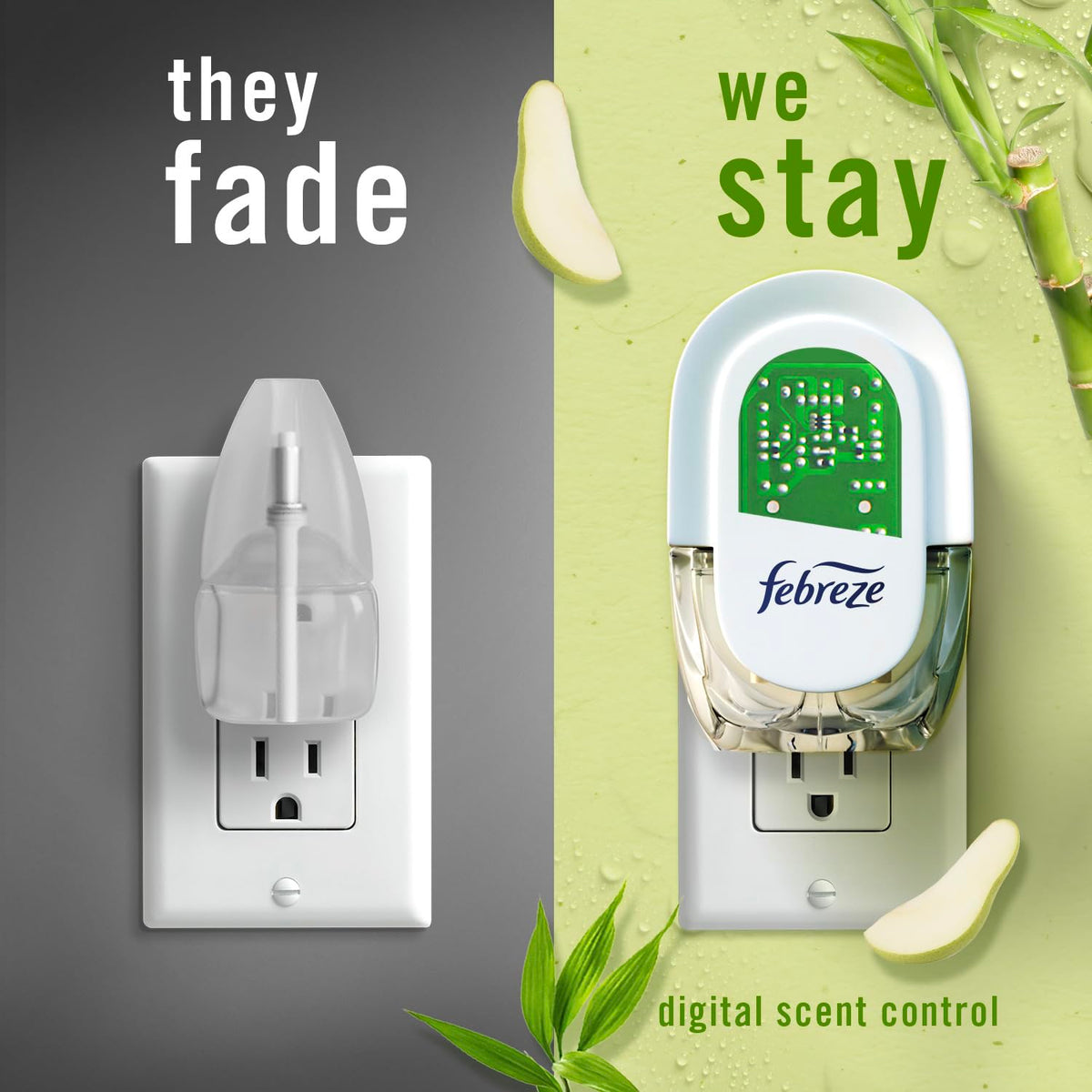 Febreze LIGHT Fade Defy PLUG Air Freshener