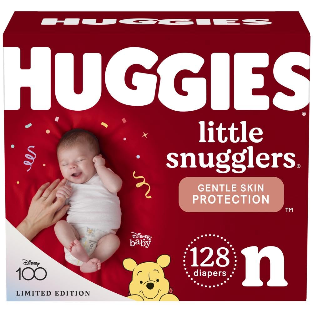 Huggies Little Snugglers printed diaper