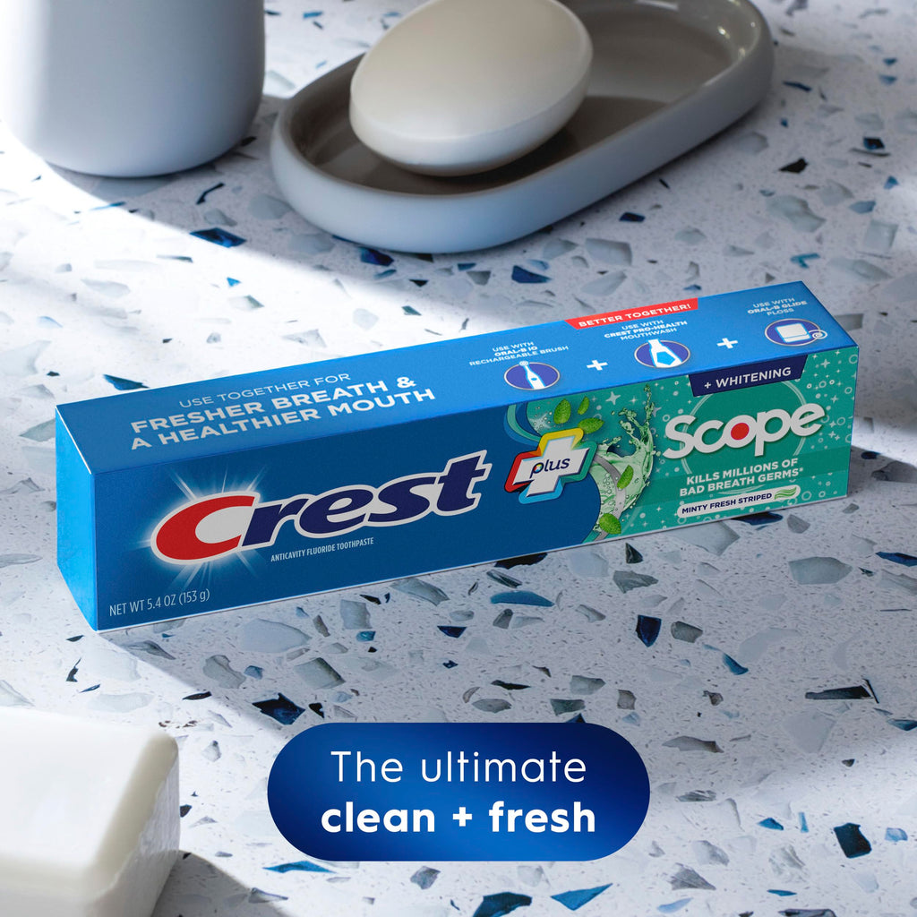 Crest Complete Active Fresh + Whitening Toothpaste